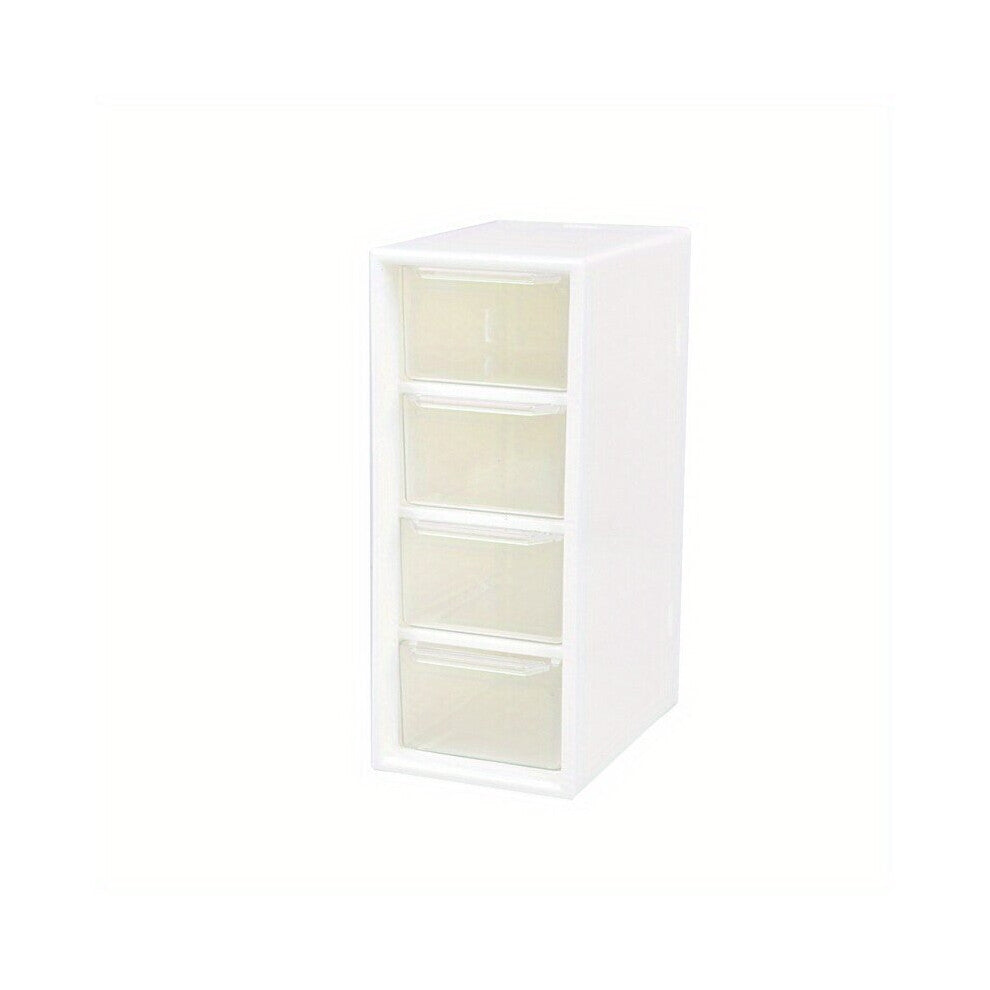 1pc Four grid Storage Box Small Drawer Jewelry Storage Box Desktop Stationery Hand Account Tape Storage Box