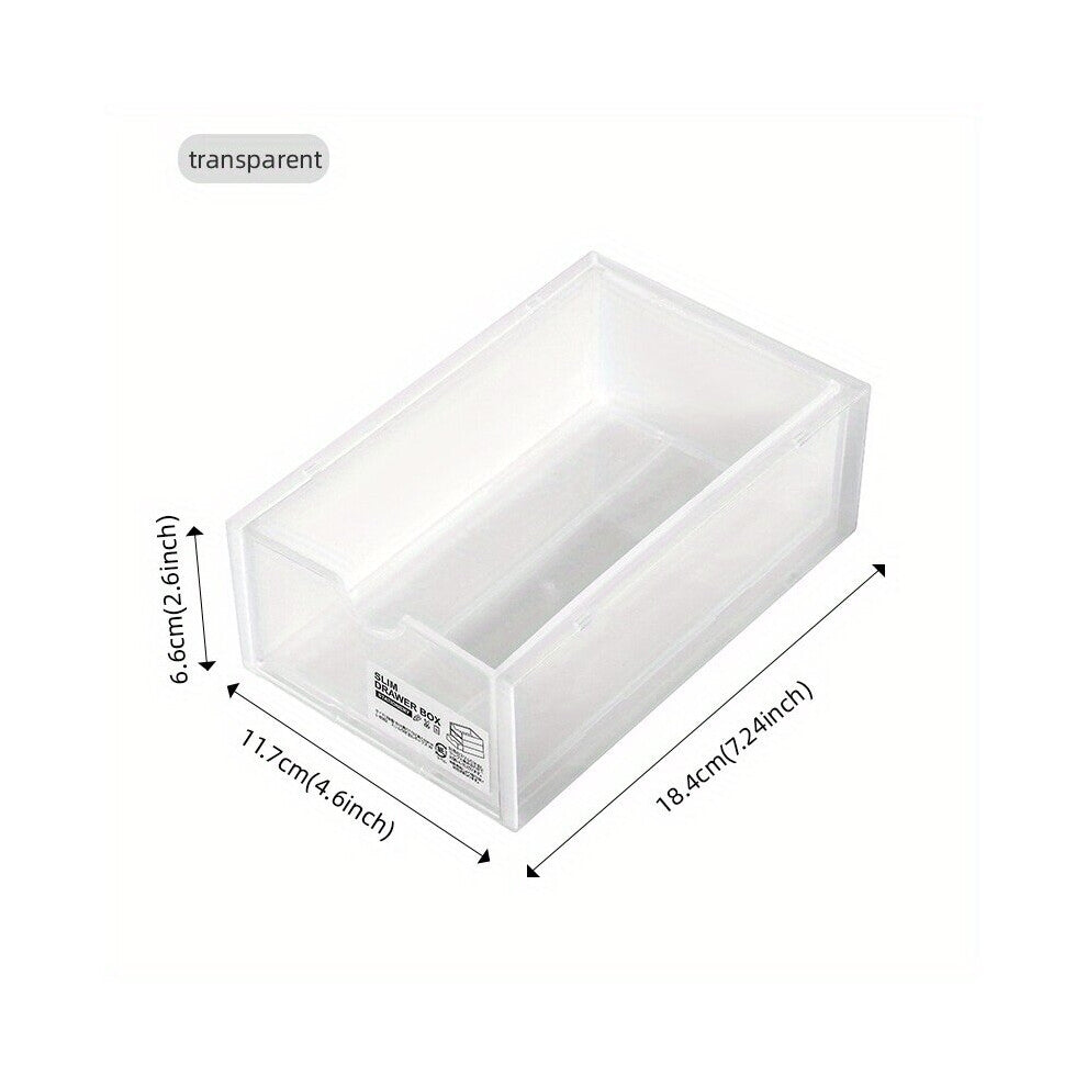 1pc Large Capacity Drawer Household Cosmetics Jewelry Headbands Storage Box