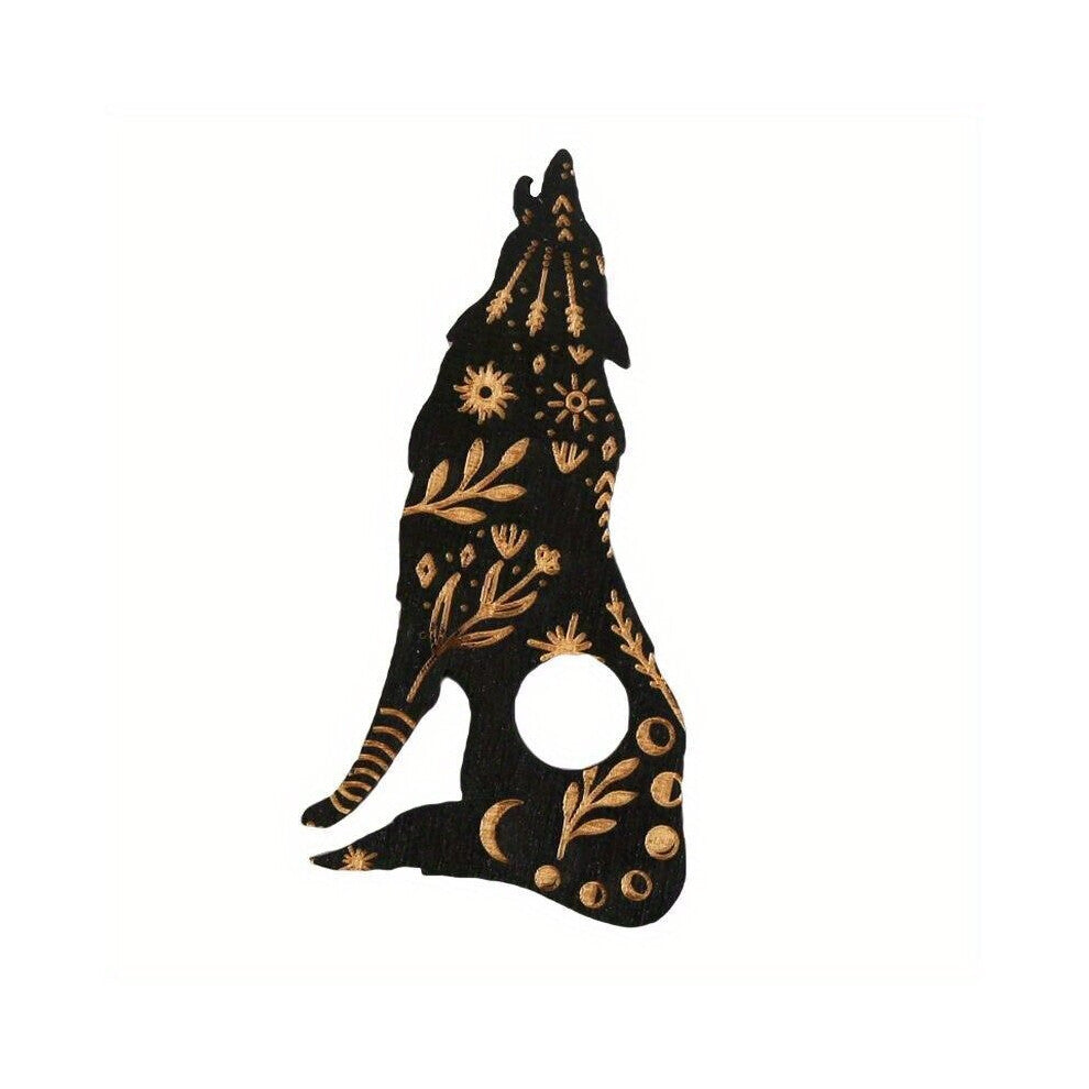 Crystal Ball Jewelry Storage Box Display Rack Wooden Animal Candlestick Pendant