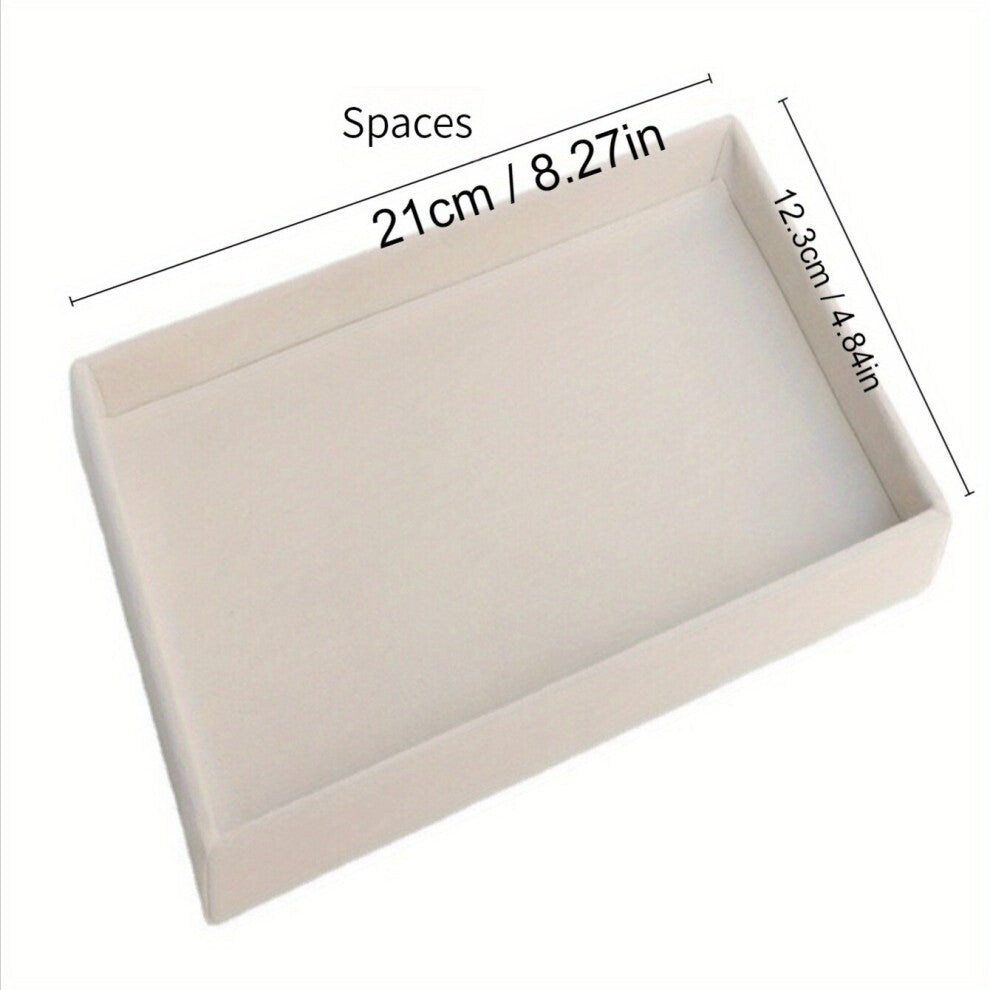 1pc Jewelry Display Organizer Desktop Organizer Jewelry Trays