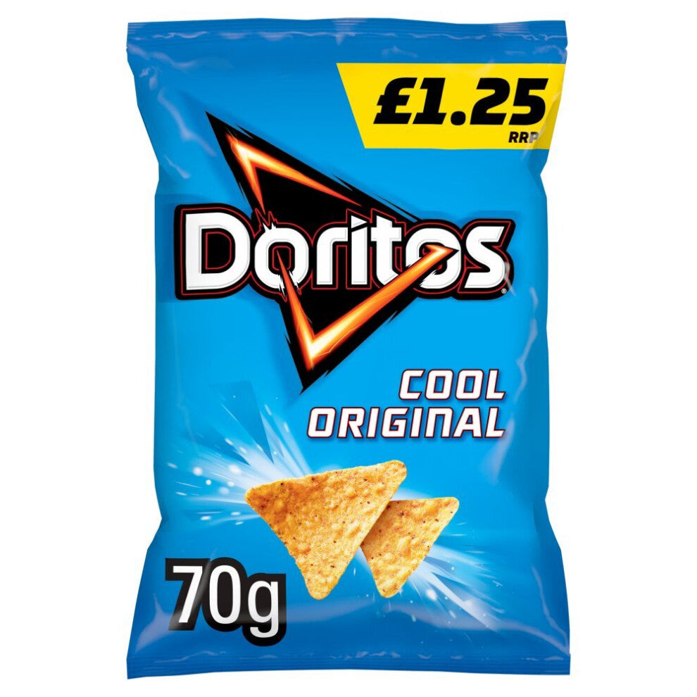 Doritos Cool Original Tortilla Chips Crisps 70g ( pack of 15 )