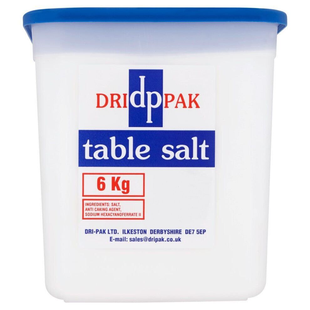 Dri-Pak Table Salt 6kg ( Pack of 1 )