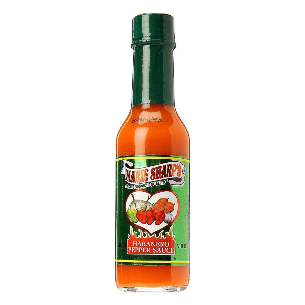Hot Chilli Pepper Sauce Green Mild Habanero Condiment Marie Sharp's