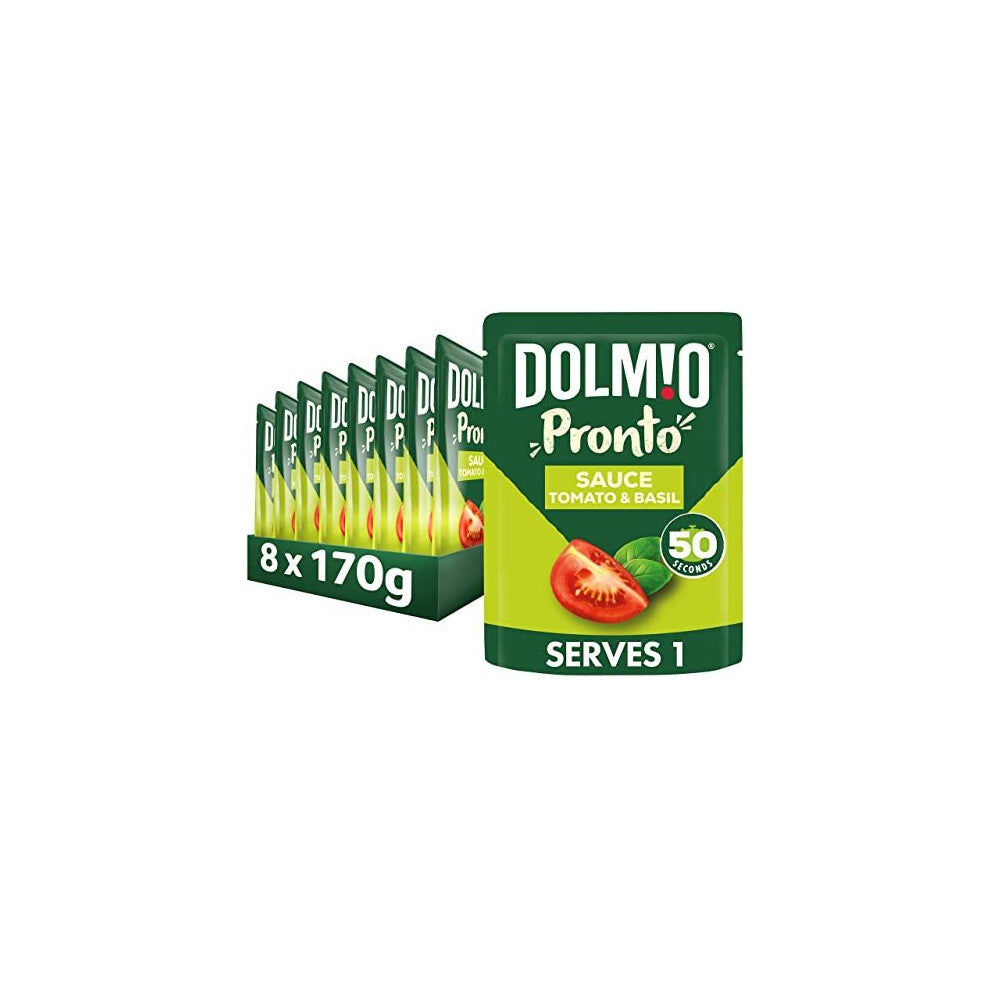 Tomato and Basil Microwave Pasta Sauce, Bulk Multipack 8 x 170 g pouches