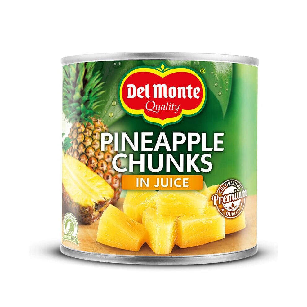 Pineapple Chunks in Juice, 435 g, Pack of 6