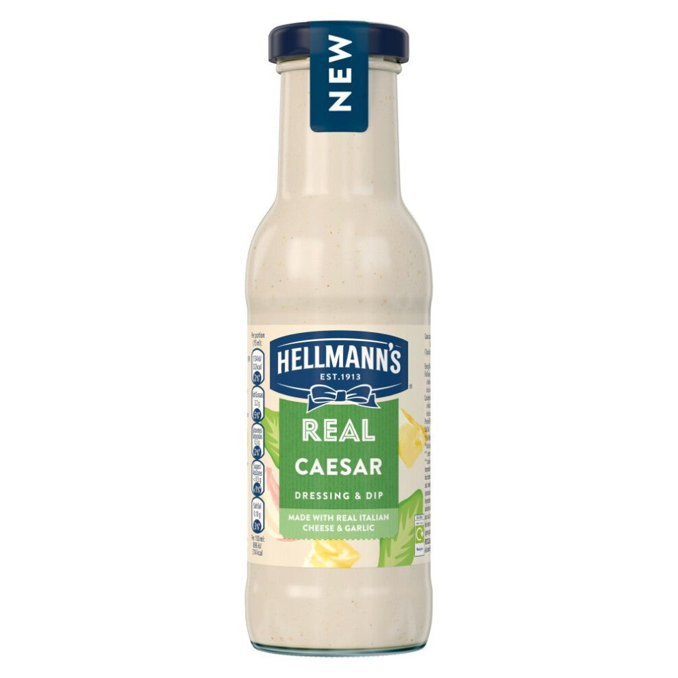 Hellmann's Salad Dressing & Dip Real Caesar 250 ml ( pack of 6 )