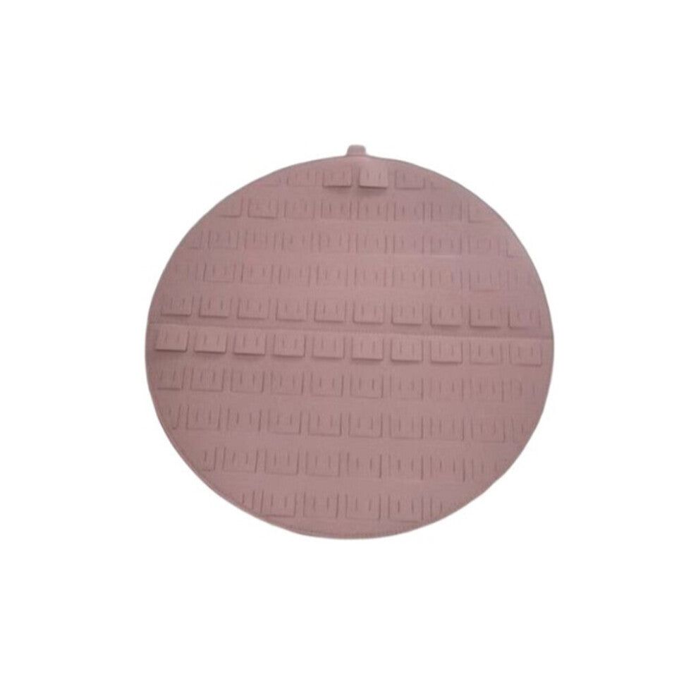 (a-Sakura Pink) Bag Wall Hanging Display Elliptical Storage Home Bags Brooch Medal Earrings Organizer Household Indoor Women Men