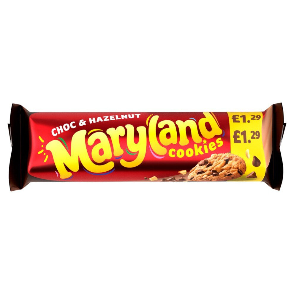 Maryland Cookies Choc & Hazelnut 200g ( pack of 12 )