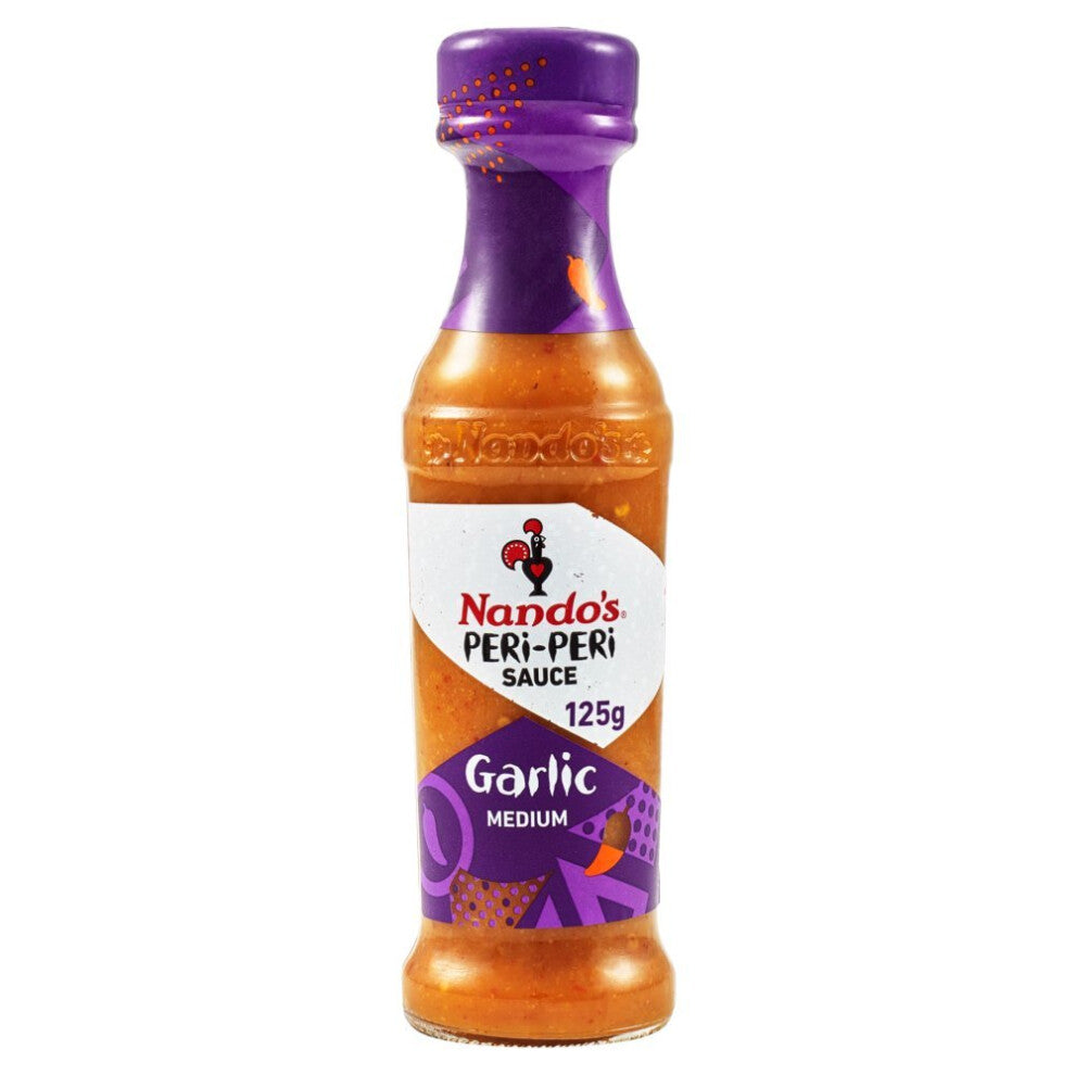 Nando's Garlic Peri-Peri Sauce 125g ( pack of 6 )