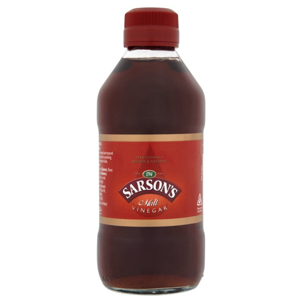 Sarson's Malt Vinegar 284ml ( pack of 12 )