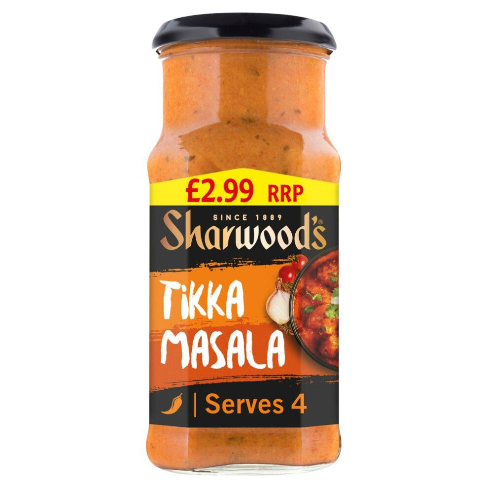 Sharwood's Curry Cooking Sauce Tikka Masala 420g ( pack of 6 )