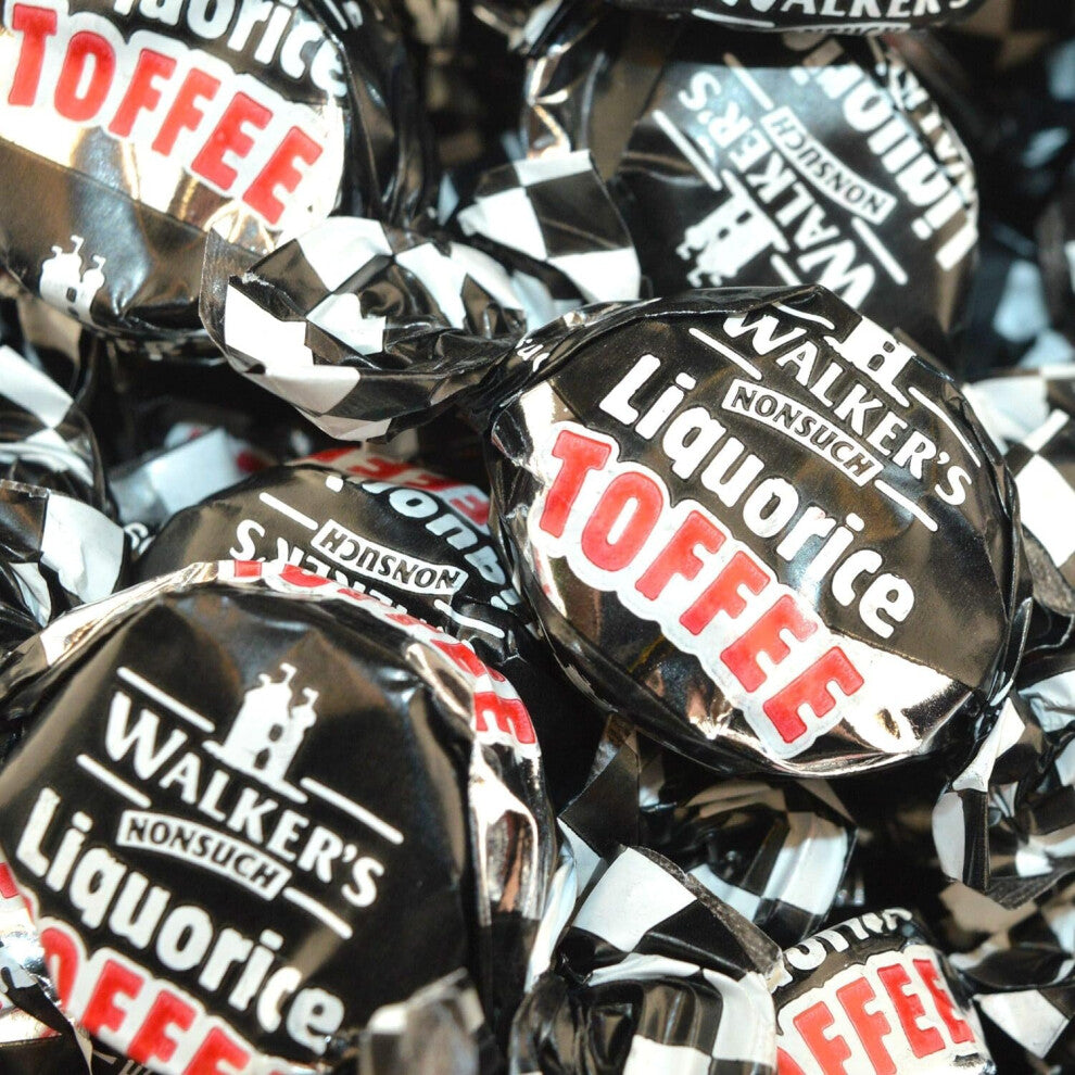 Candy Walkers Liquorice Toffee Packet, 1 kg