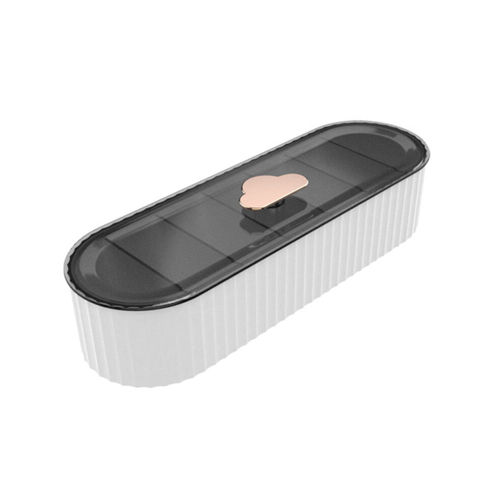 Data Cable Storage Box Cosmetics Storage Box Makeup Holder Jewelry Make Up Organizer for Home Plastic Desktop Storage Boxes