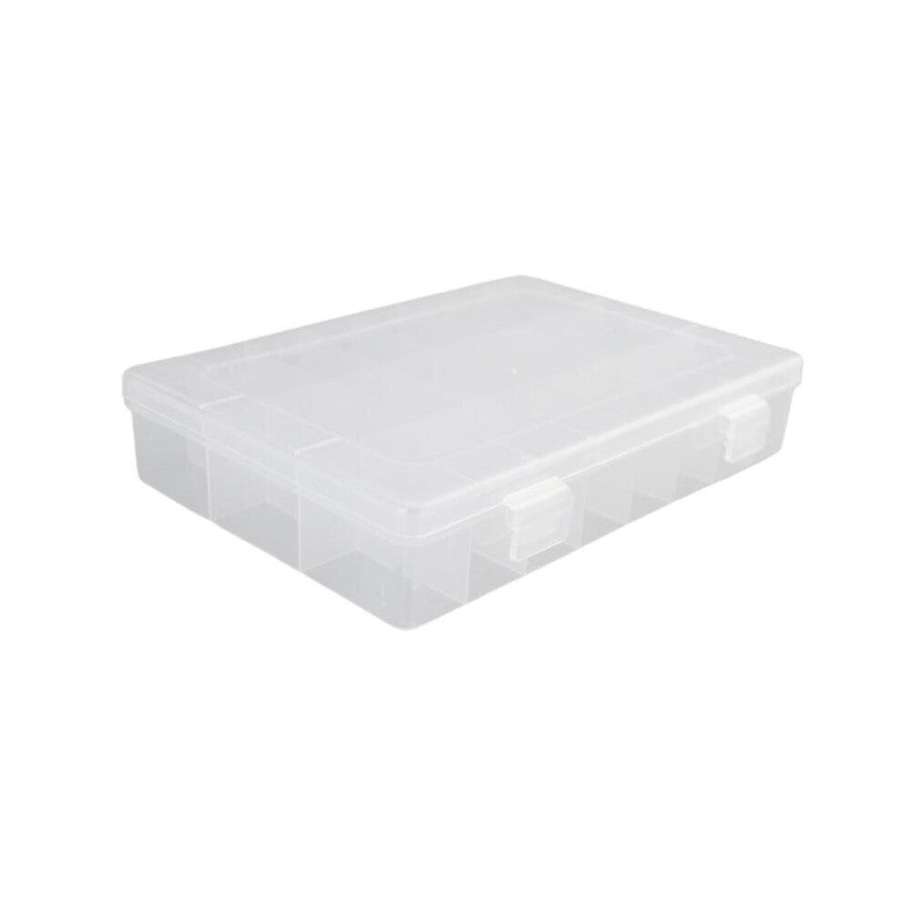 24 Grids Plastic Storage Box Jewelry Earring Bead Screw Holder Case Display Organizer Multifunctional Household Container