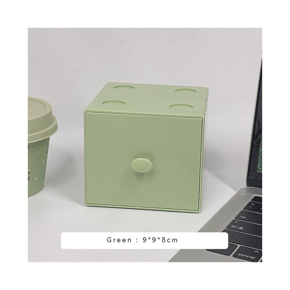 Drawer Type Storage Box Table Top Jewelry Sundiness Household Office Student Dormitory Can Be Superposition Small Sorting Box