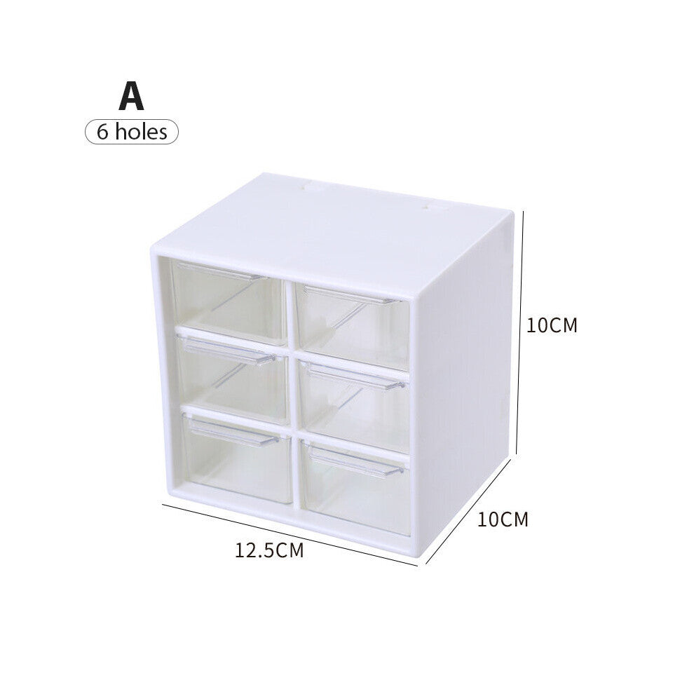 9 Drawers Storage Cabinet Organiser Desktop Organizer Mini Jewelry Box Desktop Organizer Clear Cosmetic Case