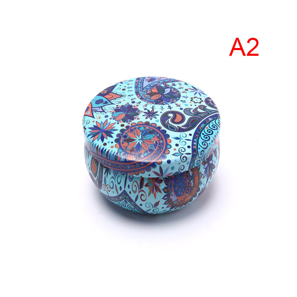 Tin Box Metal Tin Jars Iron Tea Box Cookies Case Small Things Storage Candy Jewelry Storage Case Containers Box Multifunctional