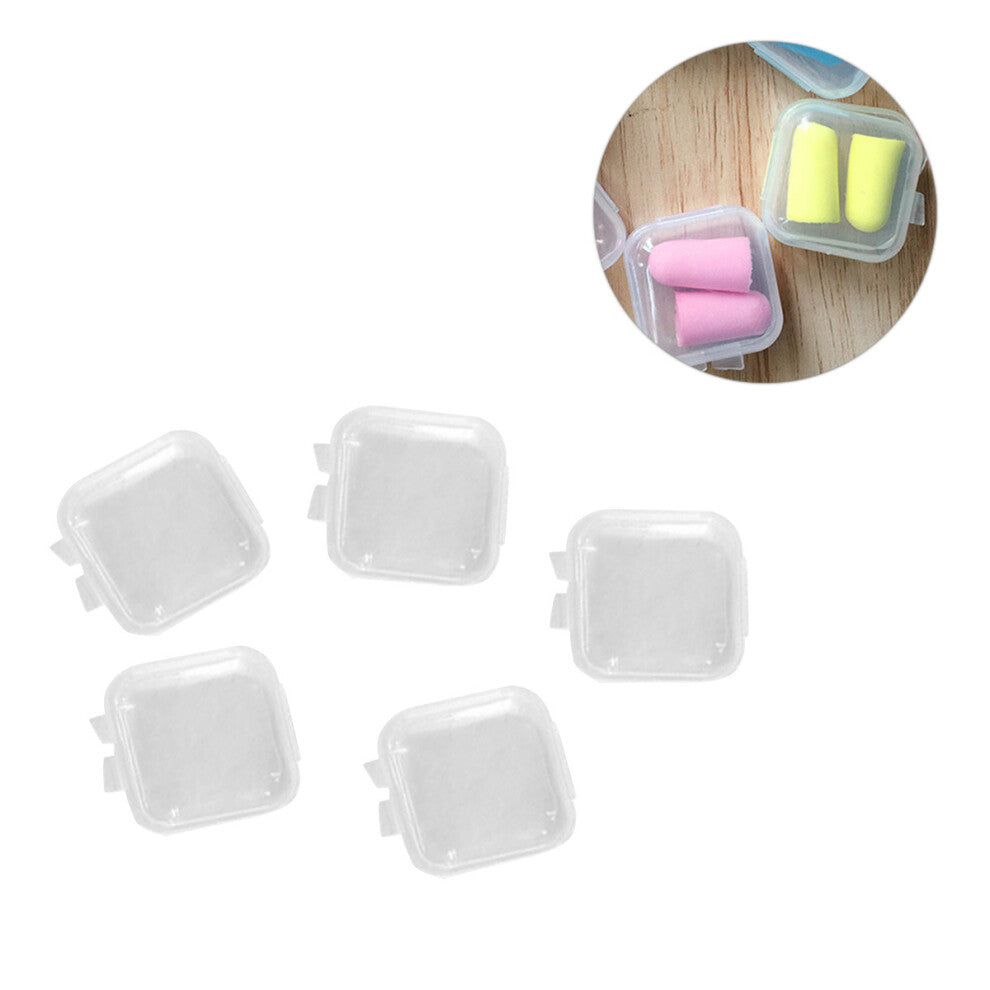 Box Storagecontainers Mini Clear Earplug Container Bead Case Jewelry Beadsitems