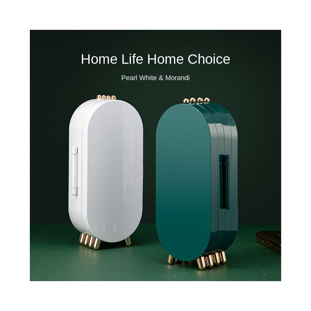 Self-Designed Light Desktop Jewelry Storage Box Stud Earrings Jewelly Multi-Layer Dustproof Jewelry Box