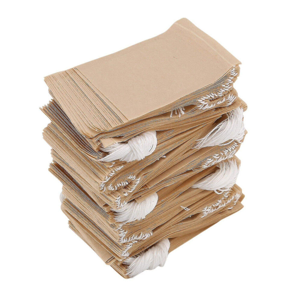 500 Pack Tea Filter Bags,disposable Paper Tea Bag With Drawstring For Loose Leaf Tea,coffee(natural