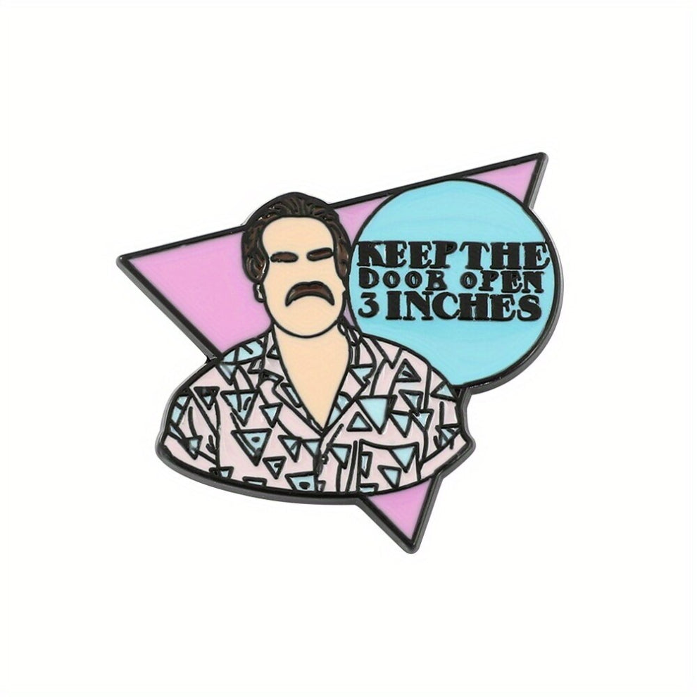 Cartoon Brooch Pins for Girls Fun Movie Character Designs with Vibrant Voice Images