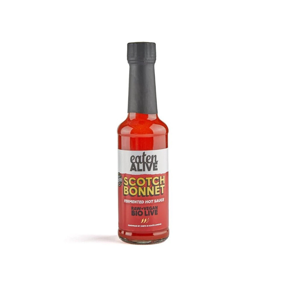 Eaten Alive Scotch Bonnet Fermented Hot Sauce 150ml (Pack of 12)