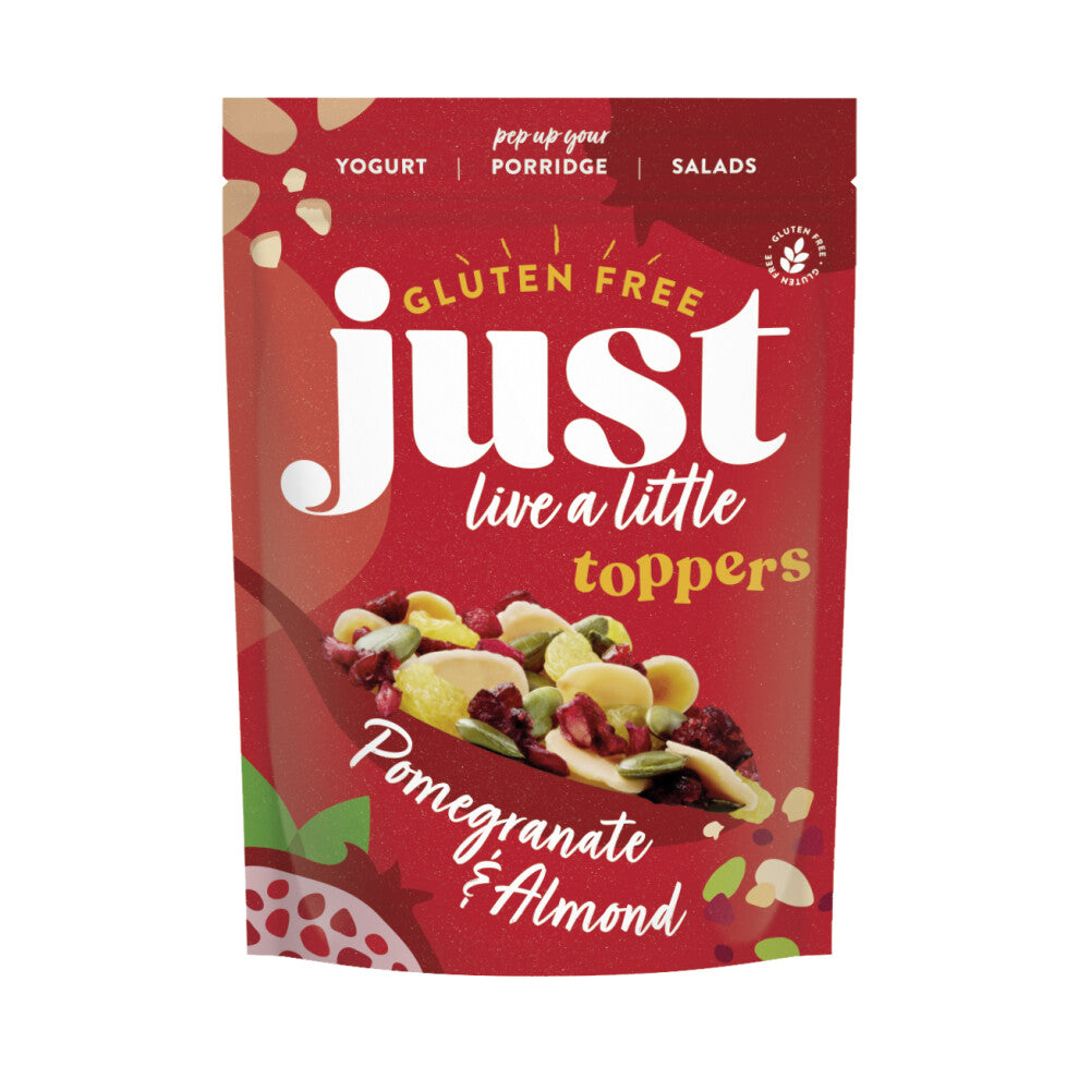 Forest Feast Pomegranate & Almond Topper 1kg – Crunchy Seed Mix with Dried Fruit for Yogurt, Cereal & Breakfast