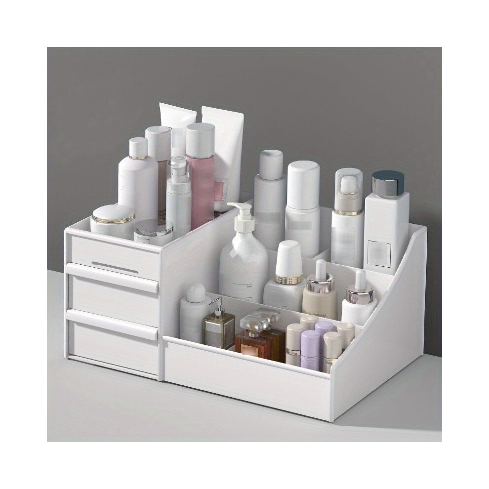 1pc Desktop Storage Box Multifunctional Cosmetic Storage Box Beauty Mask Stationery Miscellaneous Storage Box Jewelry Storage Organizer layer Storage