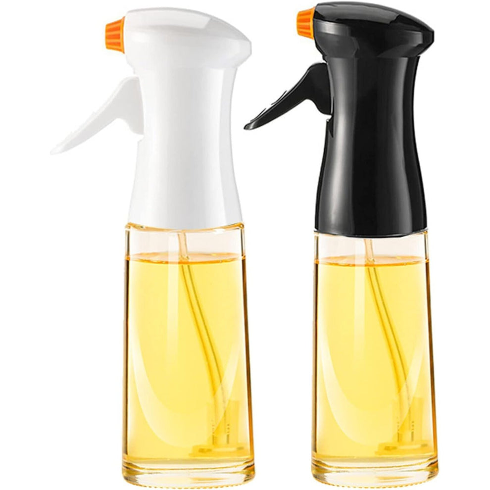 Oil Sprayer Oil Spray, 2PCS Olive Oil Sprayer Dressing Dispenser Oil Spray Bottle Spray for Kitchen BBQ Salad Barbecue200ml)
