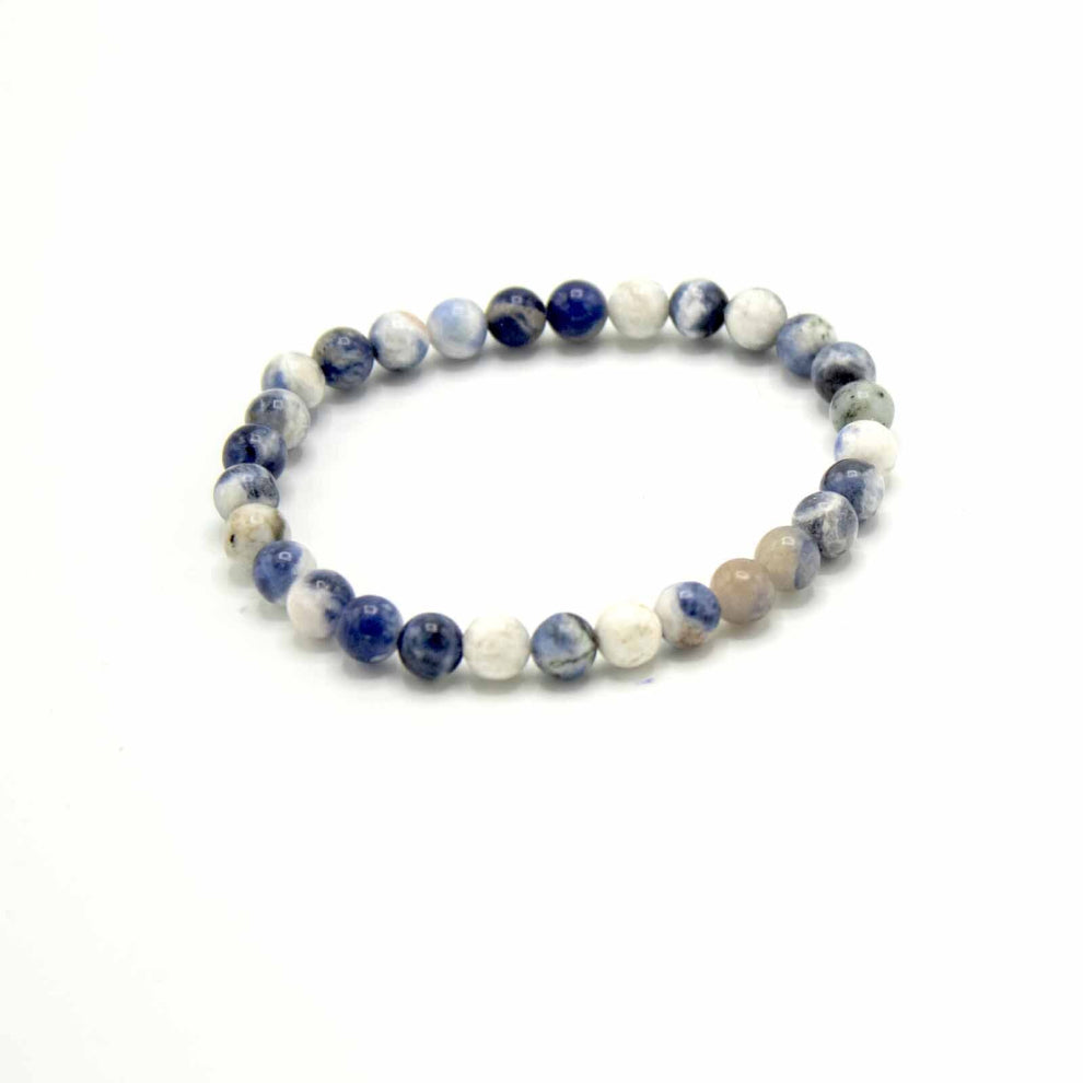 Gemstone Bracelets for Manifestation -  Gemstone Manifestation Bracelet - Sodalite - Truth