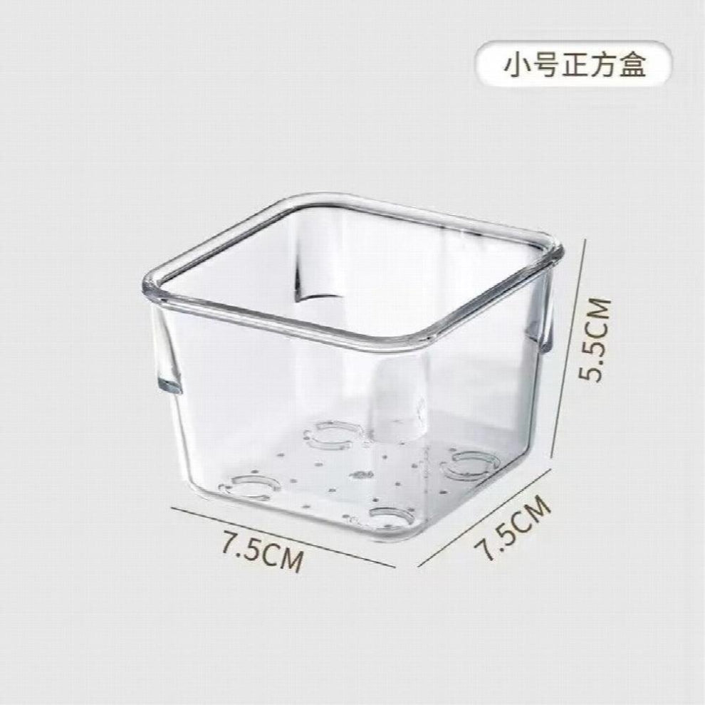 Transparent Anti-oxidation Jewelry Box Desktop Makeup Drawer Organizer Box Ring Necklace Bracelet Ziplock Travel Storage Bag