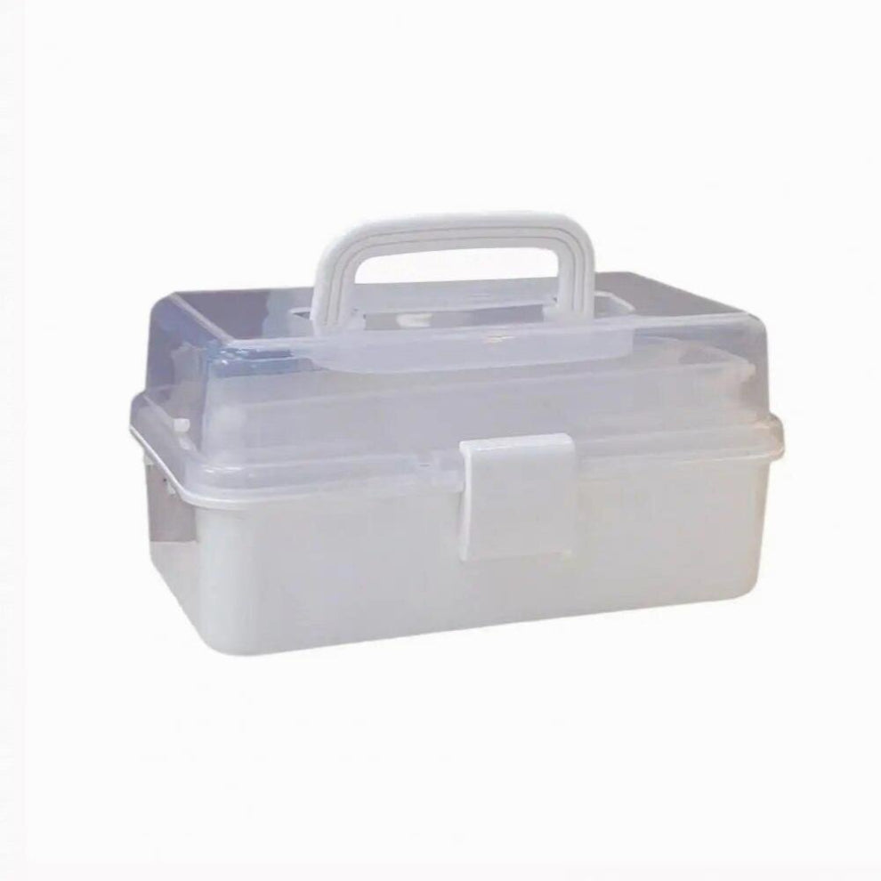 Practical Foldable Multi-layer Dressing Table Headdress Hairpin Jewelry Storage Box Reusable Desktop Storage Case Daily Use