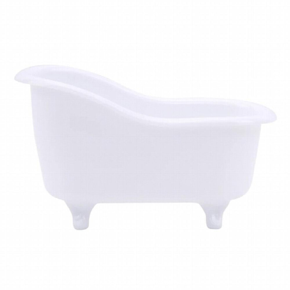 Sundries Storage Box Mini Bathtub Soap Jewelry Storage Box Makeup Organizer Container Desktop Sundry Storage Case