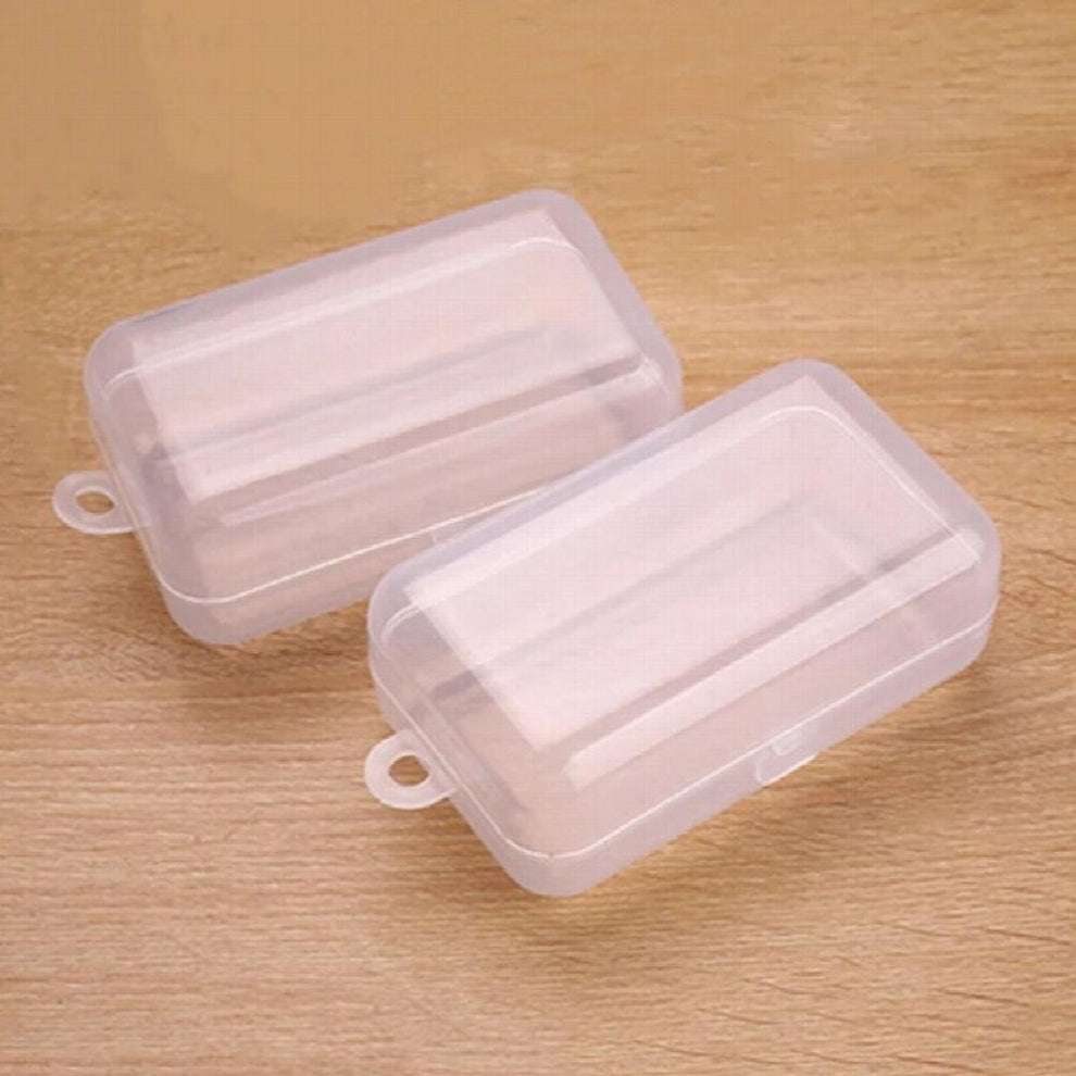 2Pcs Storage Box Jewelry Earring Bead Screw Holder Case Display Organizer Practical Toolbox PP Plastic Container