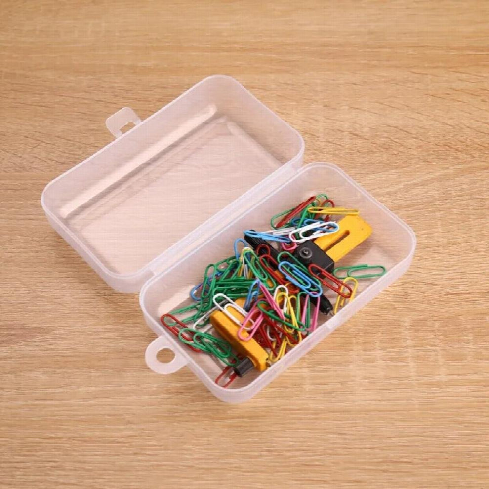 2Pcs Storage Box Jewelry Earring Bead Screw Holder Case Display Organizer Practical Toolbox PP Plastic Container