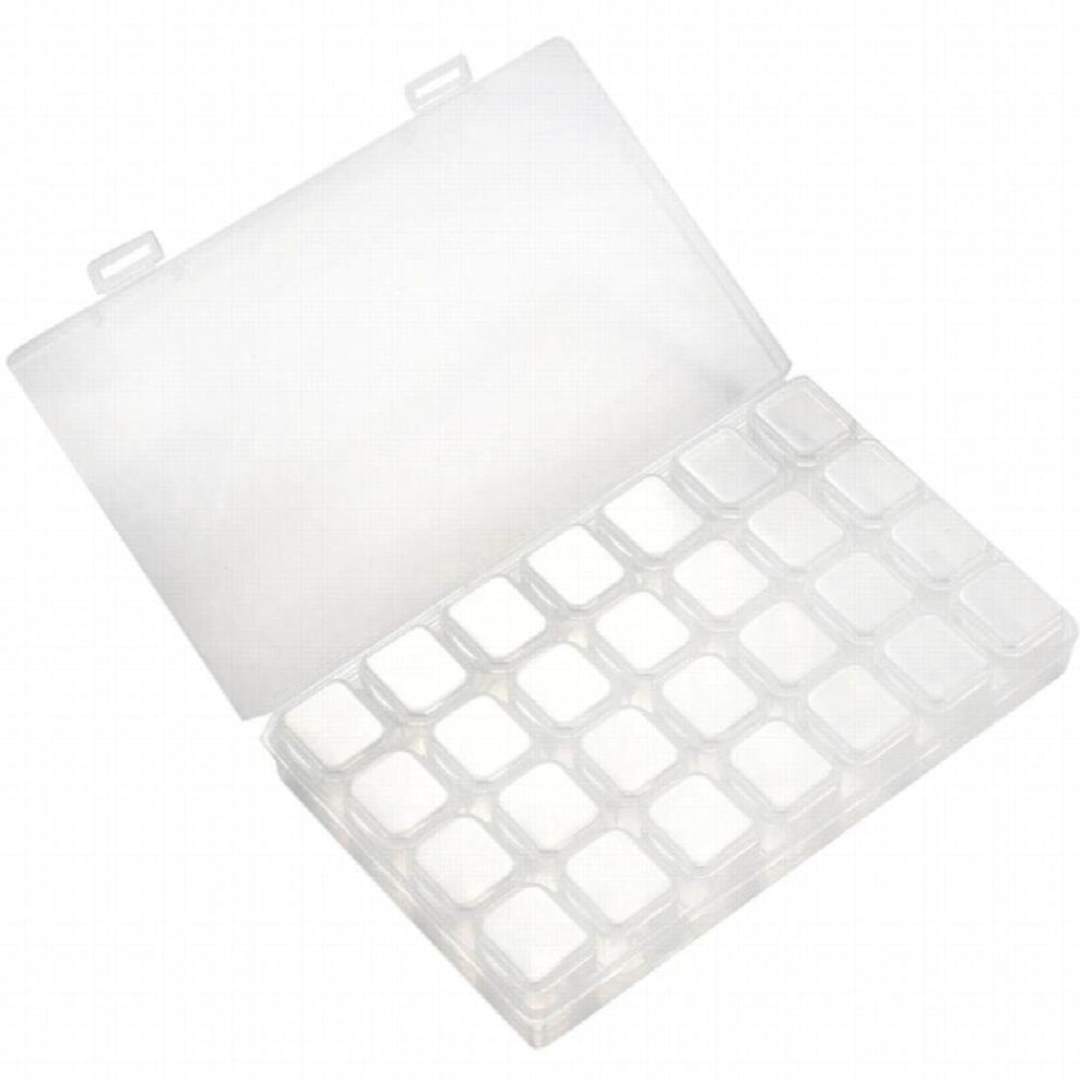 Nail 28 Lattice Jewelry Box Can Be Assembled Demolition Box Nail Decoration Gadgets Alloy Diamond Ornaments Box