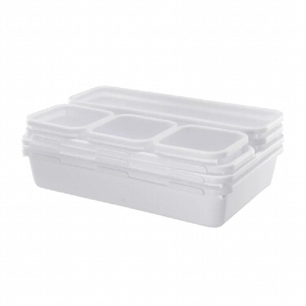 8pcs Desktop Storage Box DIY Sundries Storage Organizer Jewelry Makeup Organizer Storage Drawer Container