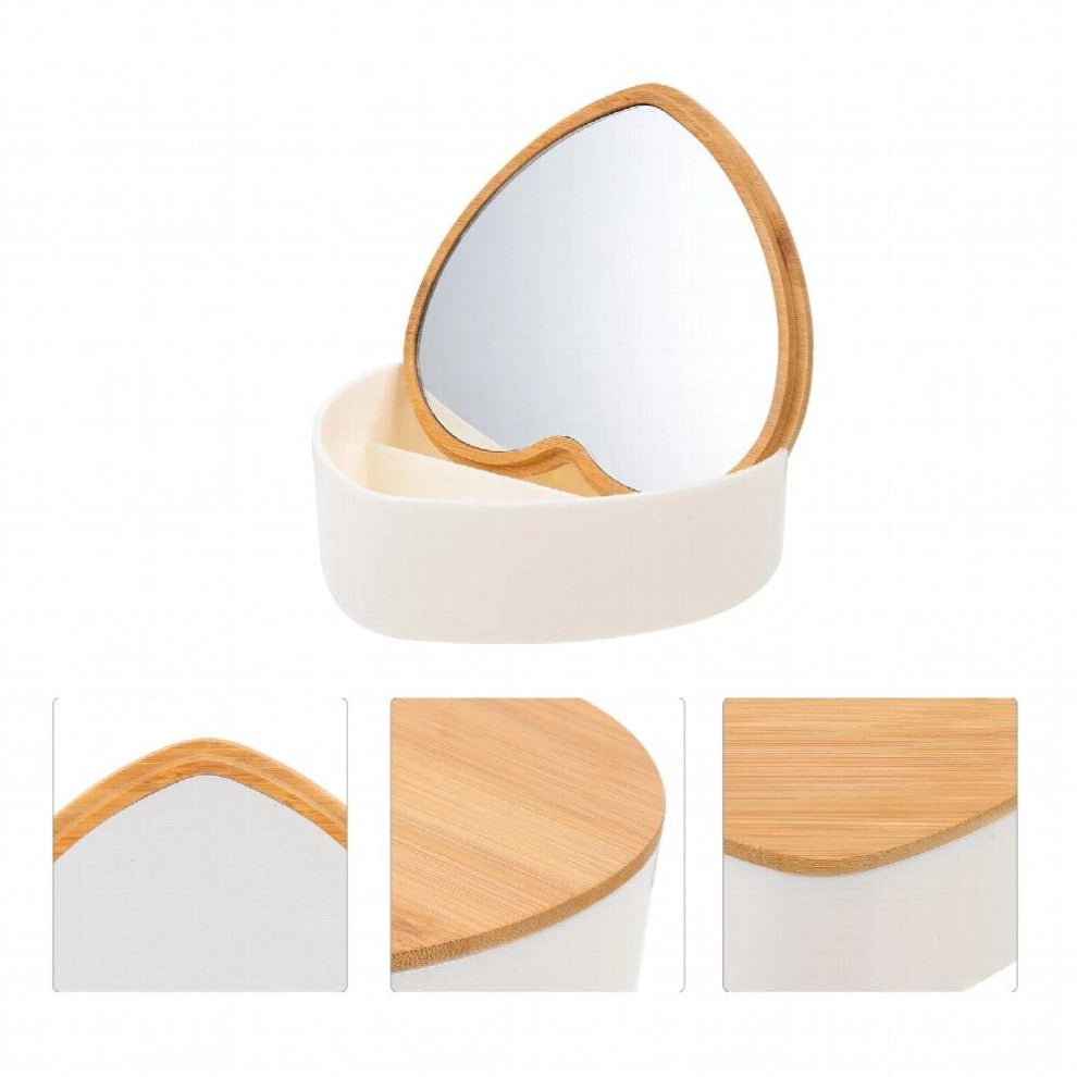 Jewelry Case Box Organizer Earringvintage Storageholder Watch Cases Men Dorm Mirror