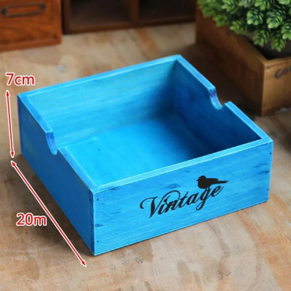 Desktop Plant Tray Wooden Case Succulents Organizer Case decorative Storage Boxes Supplies Jewelry Storage Box