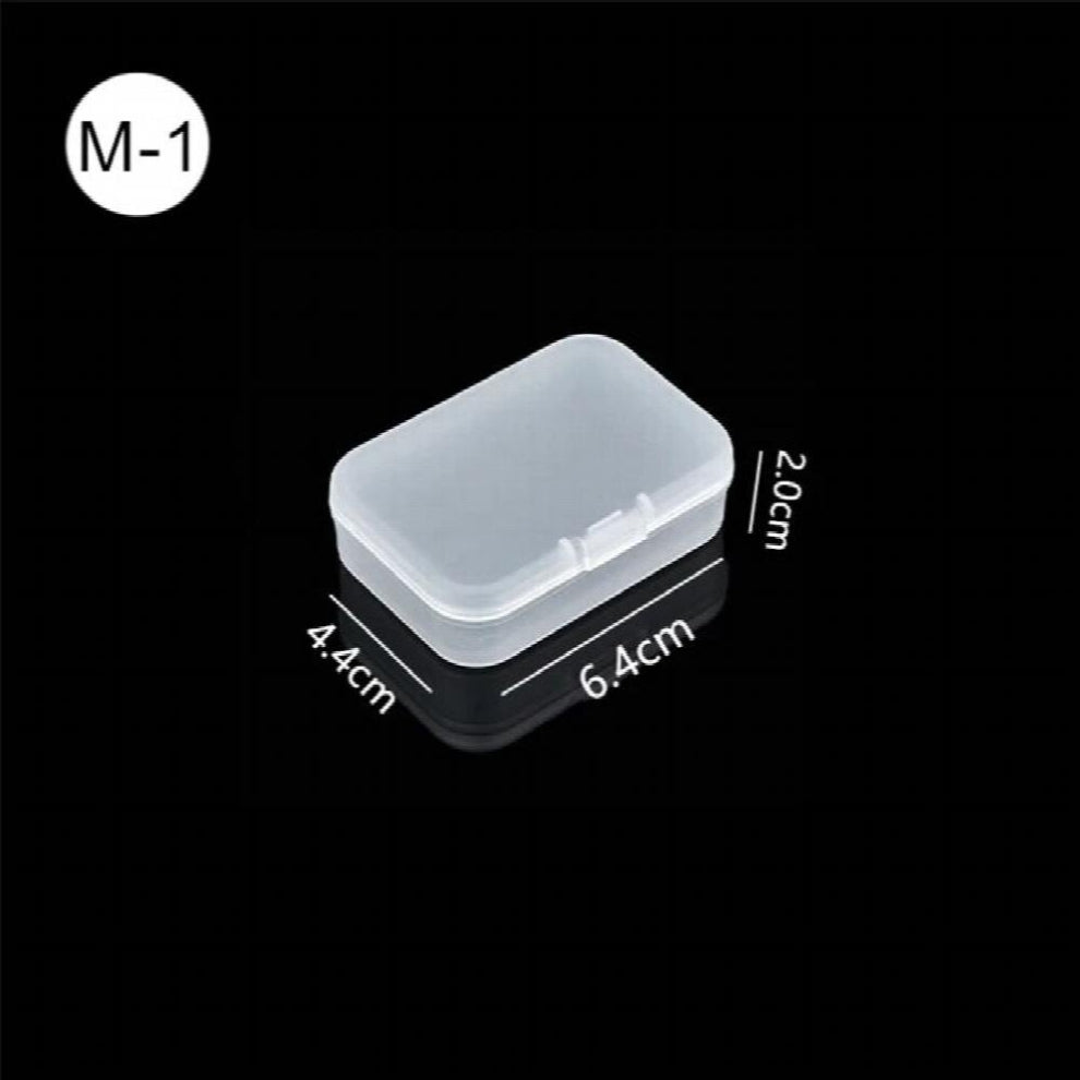 Mini Boxes Rectangle Plastic Storage Box Practical Frosted Translucent Toolbox Bead Jewelry Case Display Organizer Container