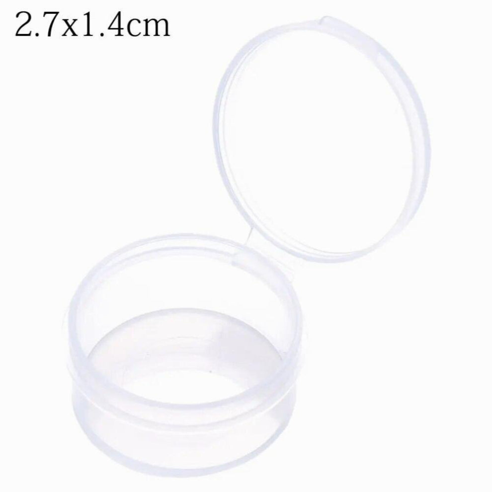 Hardware Case Nail Art Screw Storage Plastic Jewelry Organizer Case Pill Chip Box Small Storage Box Beads Container