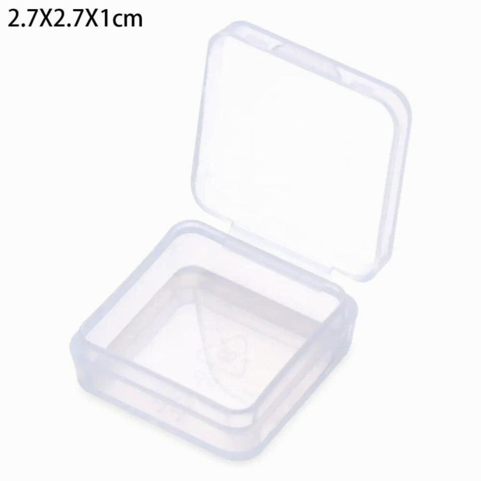 Nail Art Screw Storage Plastic Hardware Case Jewelry Organizer Case Beads Container Small Storage Box Pill Chip Box
