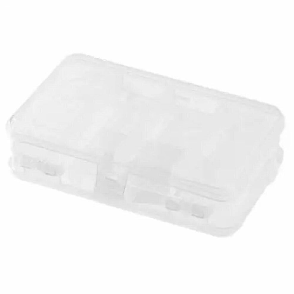 10 Grids Transparent Jewelry Organizer Divided Plastic Practical Women Jewelry Necklace Storage Case Household Supplies