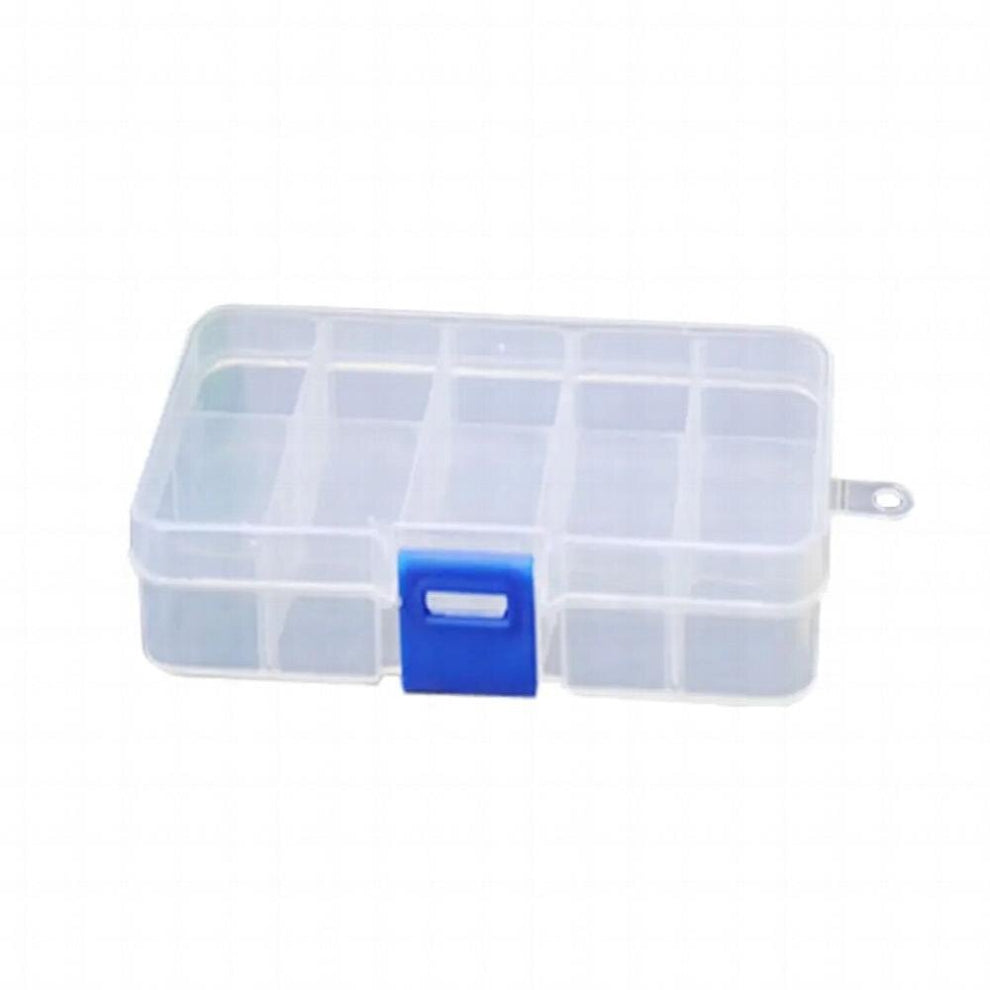 Jewelry Box Household Supplies Case with Lid Plastics Container Square Shape Stackable Bin Light-weight Storage Boxes