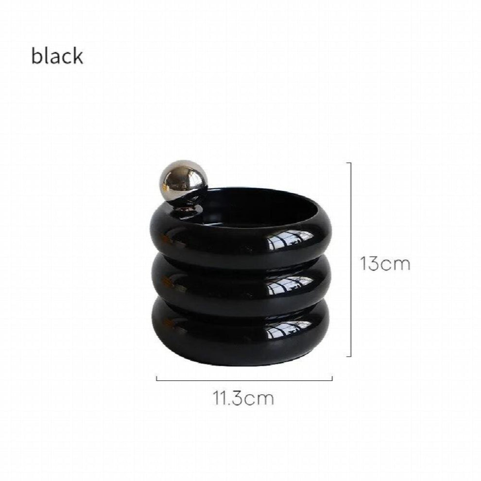 Solid Metal Handle Jewelry Storage Box Multi-layer Rotatable Desktop Cosmetics Box Desktop Storage Plastic Organizer Box