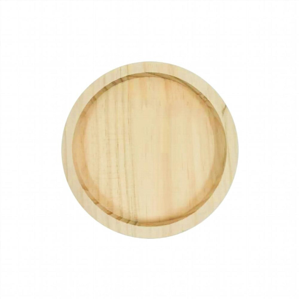 Wooden Moon Shape Small Jewelry Dish Earrings Necklace Ring Storage Plates Fruit Dessert Display Holder Home Decor Ornament