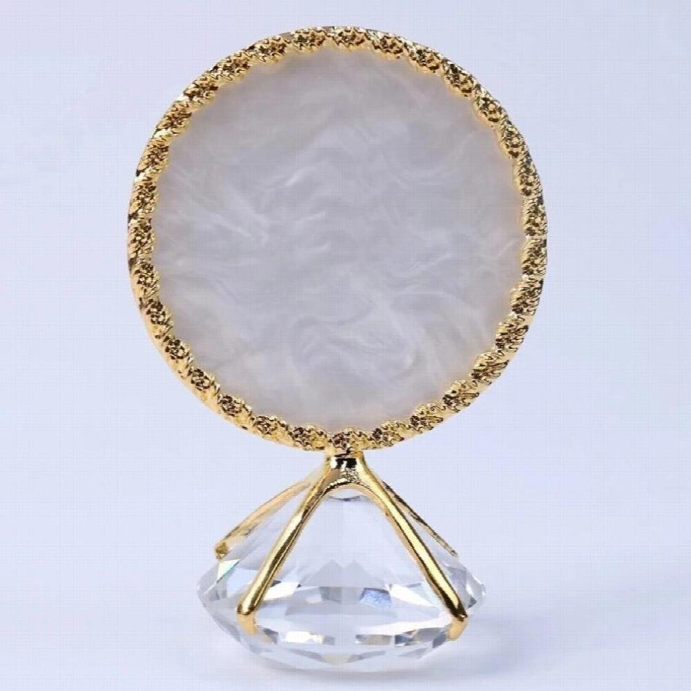 Multifunction Big Diamond Bottom Bracket Tray Dressing Table Desktop Jewelry Decoration Organizer Photo Props