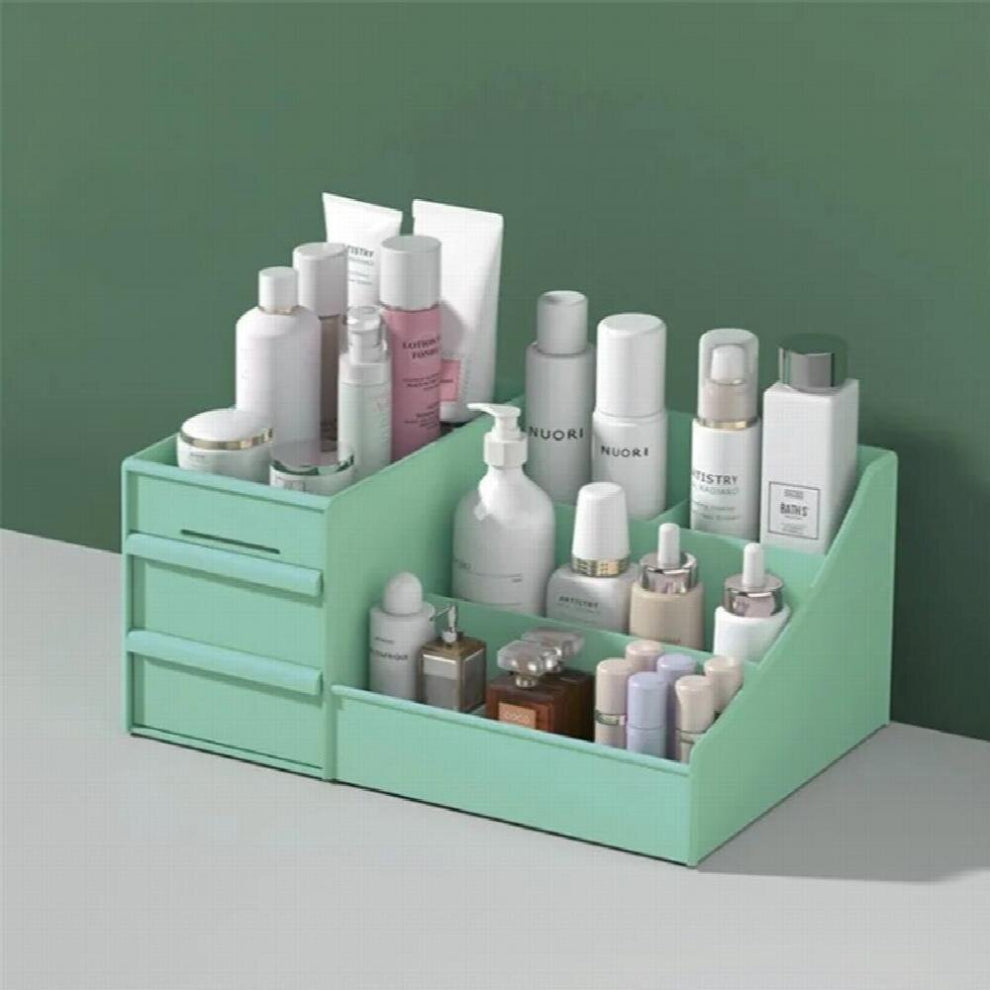 Cosmetic Box Desktop Cosmetic Storage Box Drawer Type Plastic Jewelry Storage Organizer Storage Rack W0592