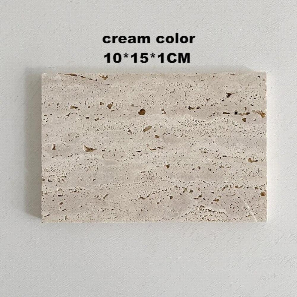 Natural Stone Storage Tray for Earring Bracelet Necklace Desktop Jewelry Cosmetic Aromatherapy Organizer INS Decor Photo Props