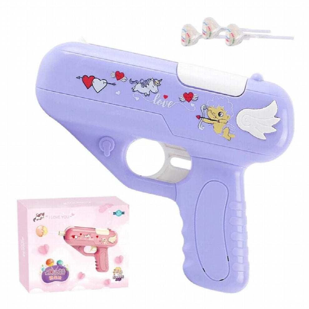 Selling Candy Gun Sweet Lollipop Toys Creative Small Gift Toy Lollipop Surprise Gift for Child Girlfriend Boyfriend
